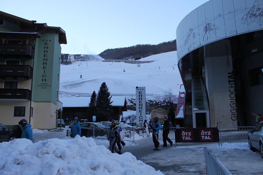 Hotel Garni Ehrenreich ゼルデン エクステリア 写真